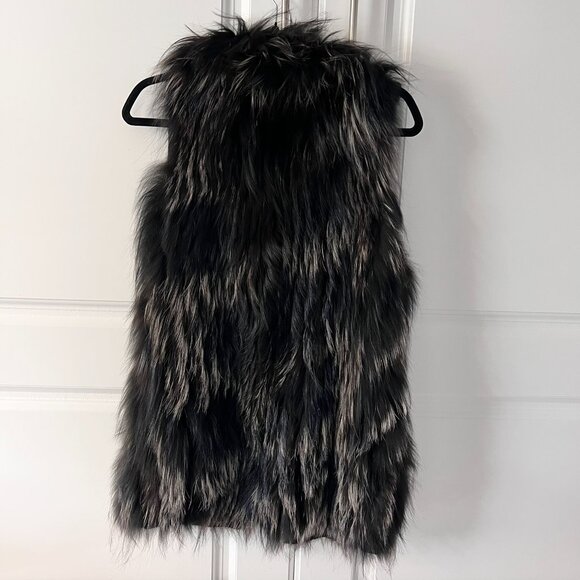 Diane Von Furstenberg Genuine Fox Fur Vest - Picture 10 of 16